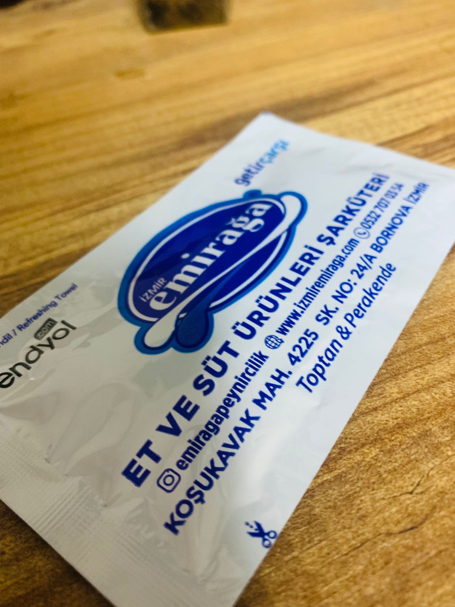 Dernek Kooperatif Parti Teşkilatı Promosyon Islak Mendil